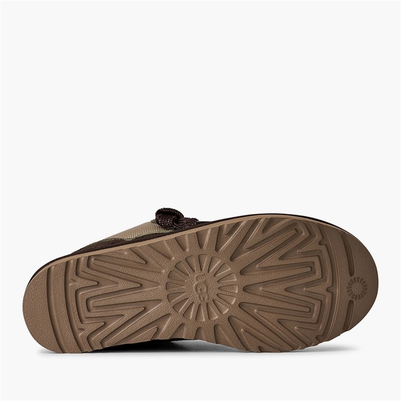 UGG® Mens Lowmel Trainers Burnt Olive/Mustard Seed - Image 5