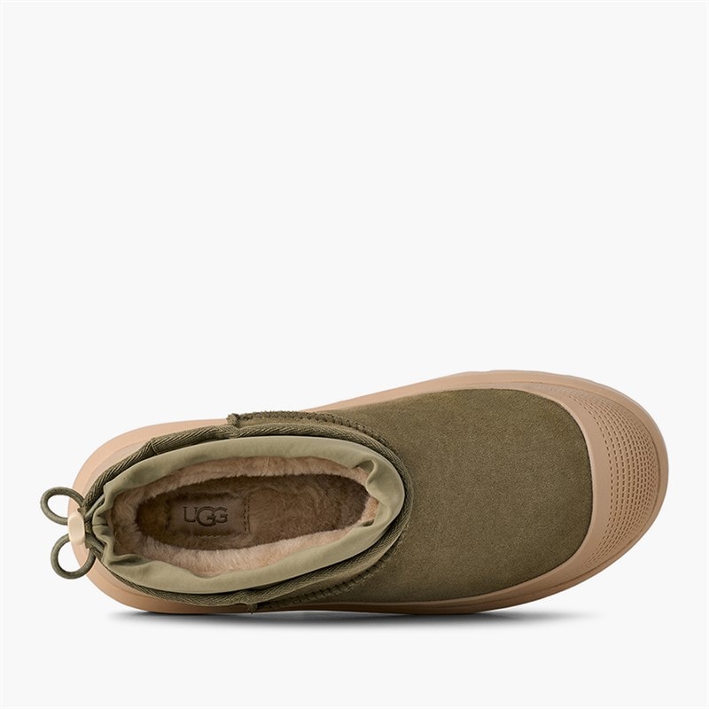 UGG® Mens Classic Ultra Mini Weather Hybrid Boots Burnt Olive/Mustard Seed - Image 4