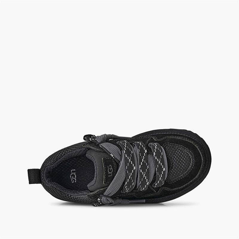 UGG® Kids Lowmel Lo Trainers Black - Image 3