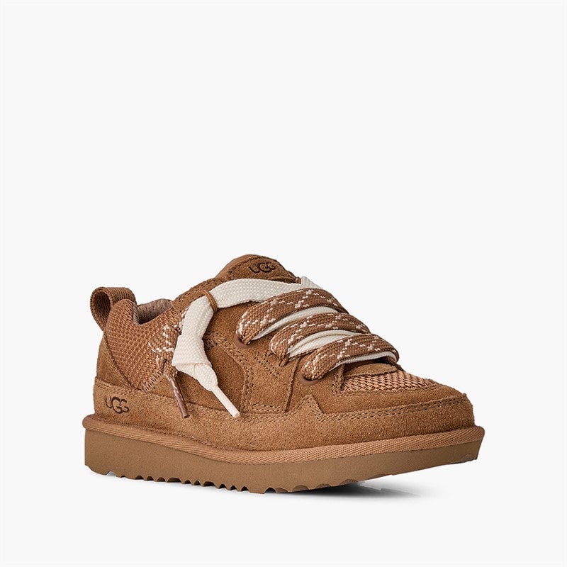 UGG® Kids Lo Lowmel Trainers Chestnut - Image 2