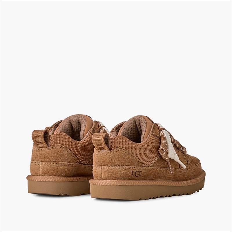 UGG® Kids Lo Lowmel Trainers Chestnut - Image 4