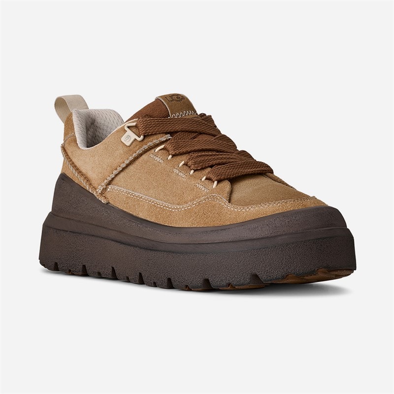 UGG® Mens Heritage Utility Knoll Trainers Checker/Chalk - Image 2