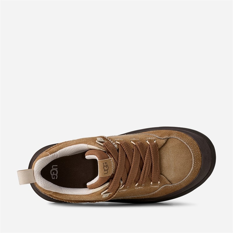 UGG® Mens Heritage Utility Knoll Trainers Checker/Chalk - Image 3