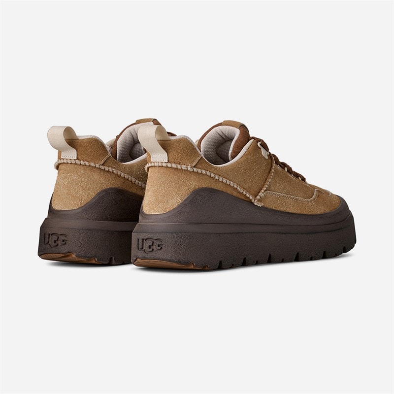UGG® Mens Heritage Utility Knoll Trainers Checker/Chalk - Image 4