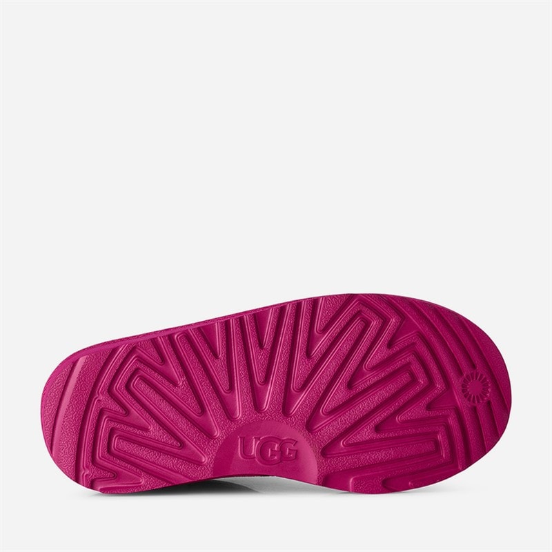 UGG® Girls Classic Ultra Mini Boots Dark Peony - Image 5