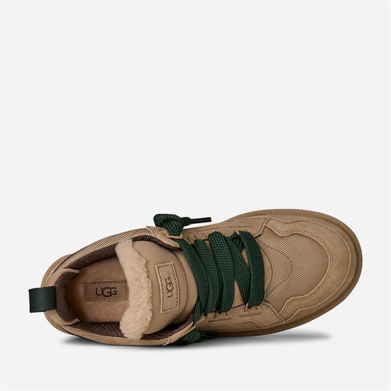 UGG® Mens Lowmel Trainers Mustard Seed/Molasses - Image 3