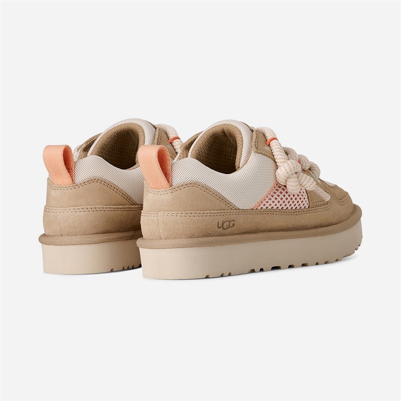 UGG® Womens Lo Lowmel Mesh Trainers Sand Castle - Image 4