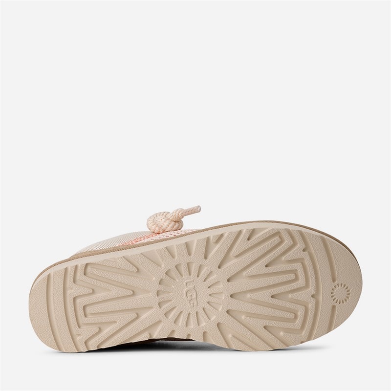 UGG® Womens Lo Lowmel Mesh Trainers Sand Castle - Image 5