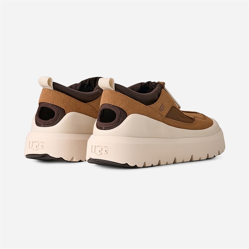 UGG® Mens Heritage Utility Axoid Trainers Chestnut/Jasmine - Image 4