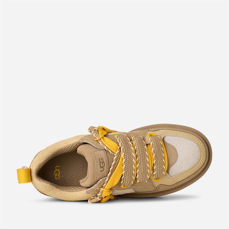 UGG® Womens Lo Lowmel Biarritz Trainers Mustard Seed - Image 5
