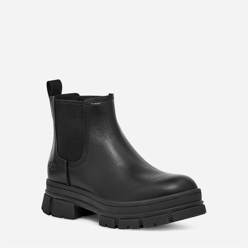 UGG® Womens Ashton Chelsea Boots Black - Image 2