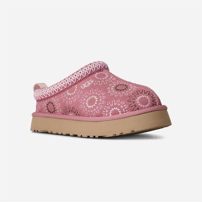 UGG® Girls Tazz Sun Stitch Slippers Horizan Pink - Image 2
