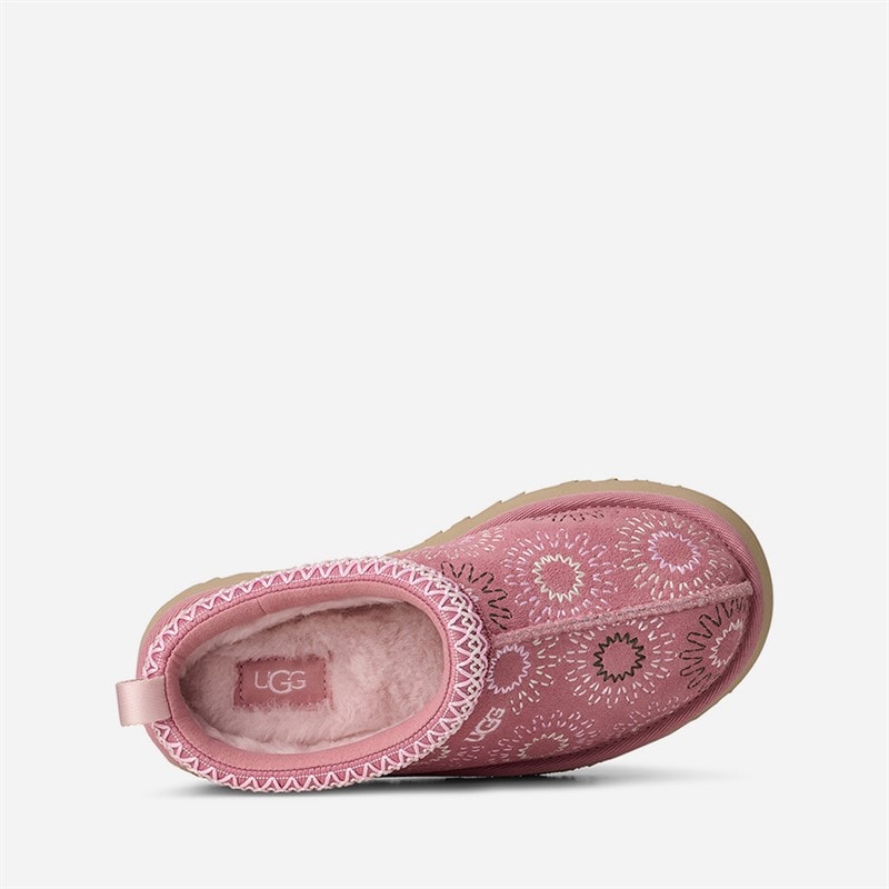 UGG® Girls Tazz Sun Stitch Slippers Horizan Pink - Image 3