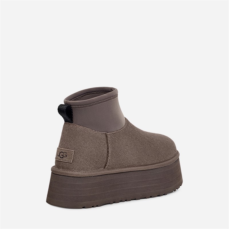 UGG® Womens Classic Mini Dipper Boots Smoke Plume - Image 4