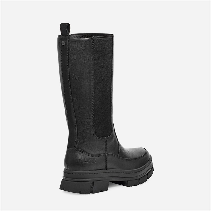 UGG® Womens Ashton High Chelsea Boots Black - Image 3