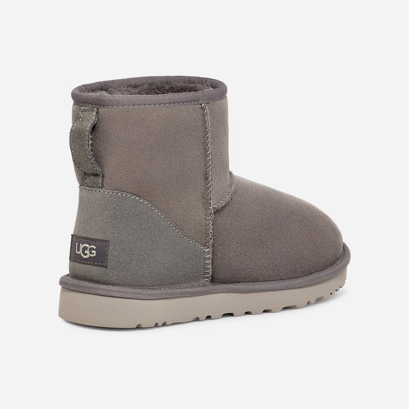 UGG® Mens Classic Mini Boots Dark Grey - Image 4
