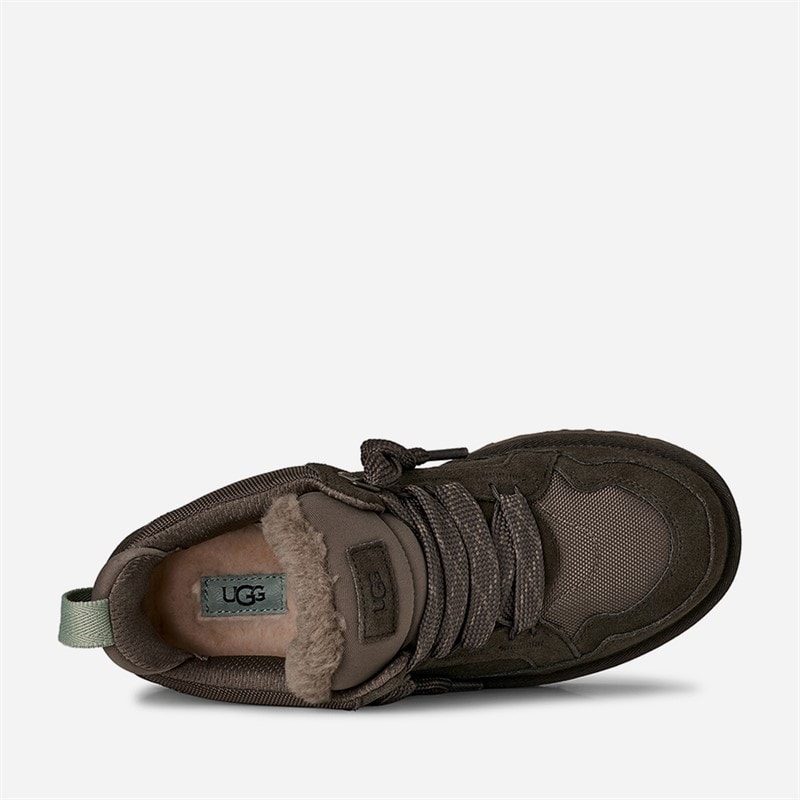 UGG® Mens Lowmel Trainers Dark Hickory - Image 3