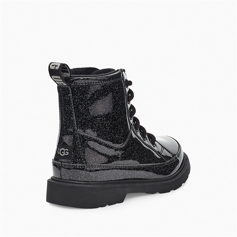 UGG® Girls Robley Glitter Boots Black - Image 4