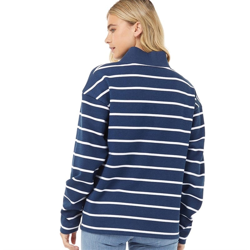 Lagooners Womens Nell Sweatshirt Navy - Image 2