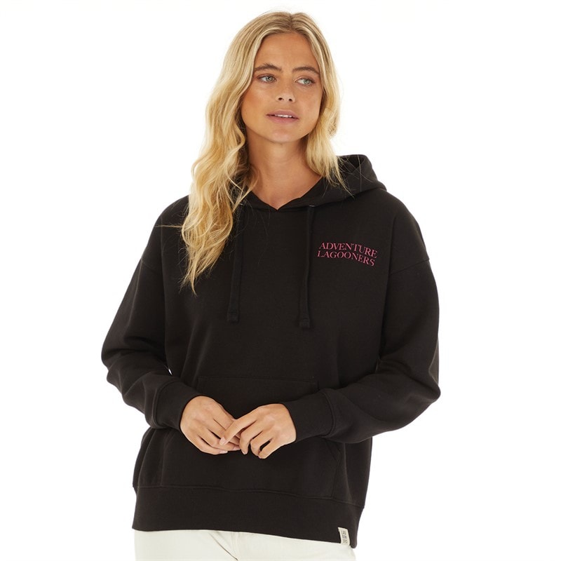 Lagooners Womens Adventure Hoodie Black - Image 2