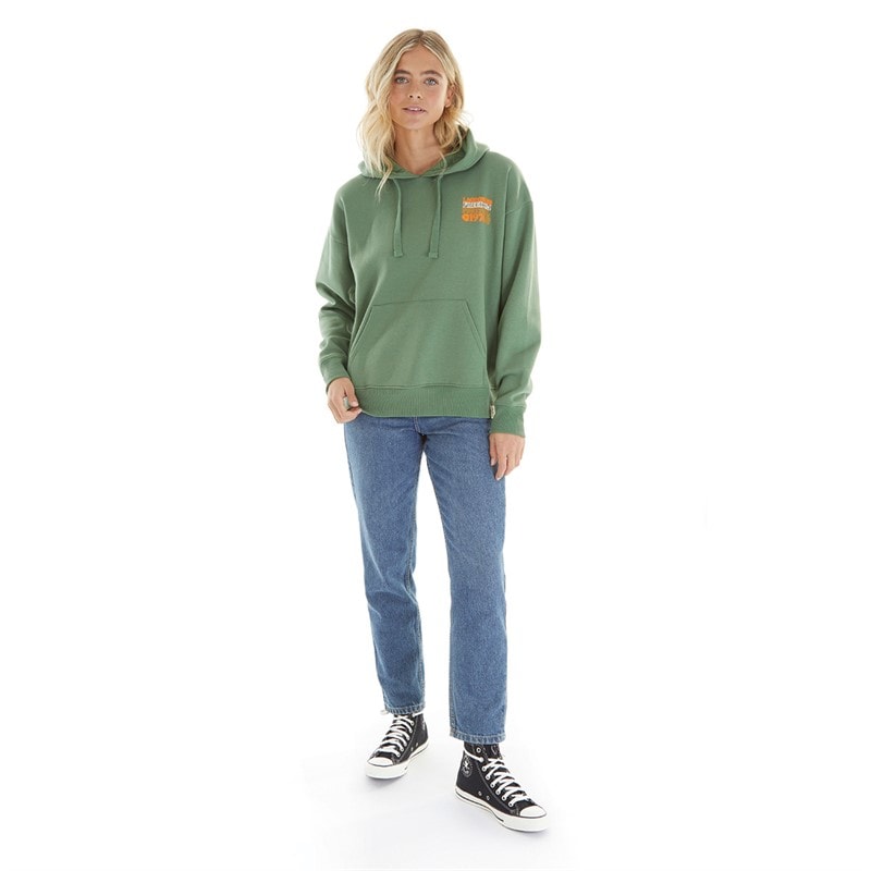 Lagooners Womens Dreamers Hoodie Sage - Image 4