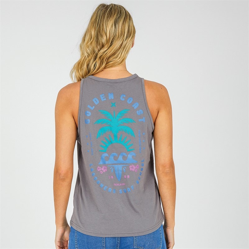 Lagooners Womens Buttercup Vest Charcoal - Image 3