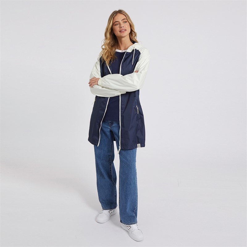Lagooners Womens Blossom Jacket Navy - Image 4