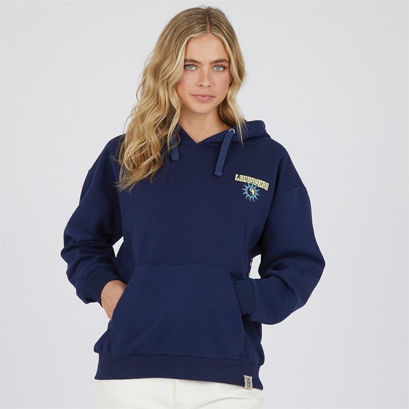 Lagooners Womens Mindful Hoodie Navy - Image 2