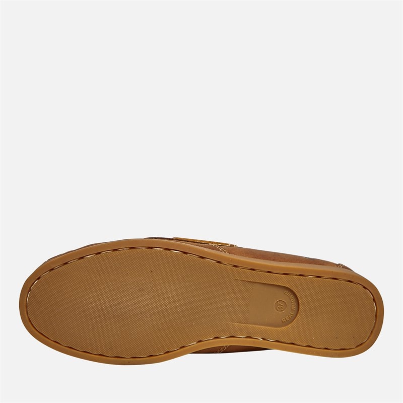 Lagooners Womens Janey Deck Shoes Brown - Image 3