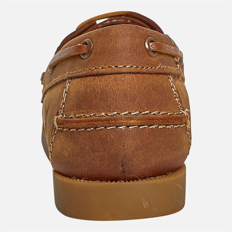 Lagooners Womens Janey Deck Shoes Brown - Image 4