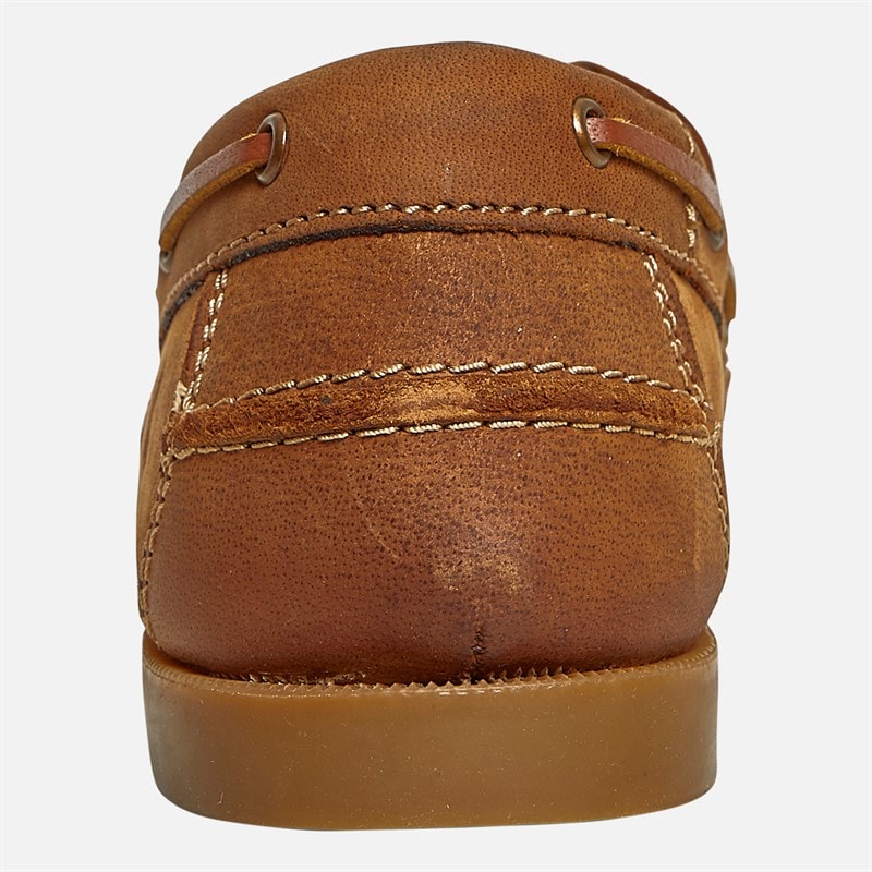 Lagooners Mens Arthur Deck Shoes Brown - Image 3
