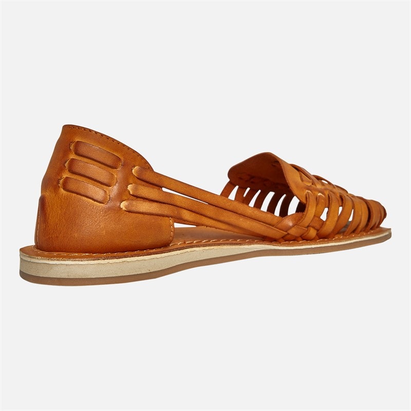 Lagooners Womens Amelia Sandals Tan - Image 5