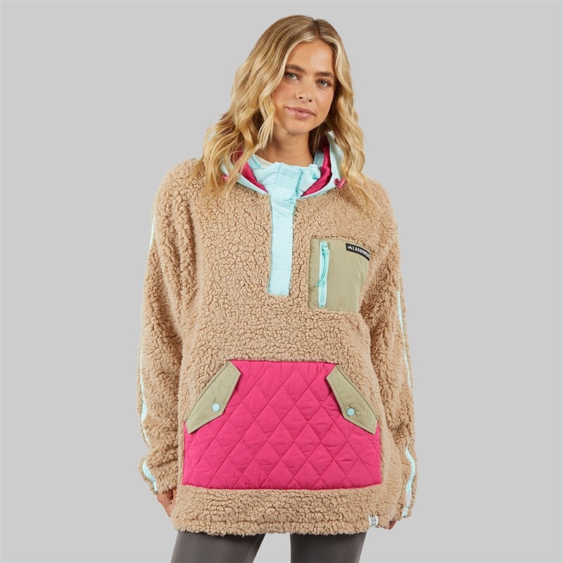 Lagooners Womens Padley OTH Borg Jacket Multi - Image 3