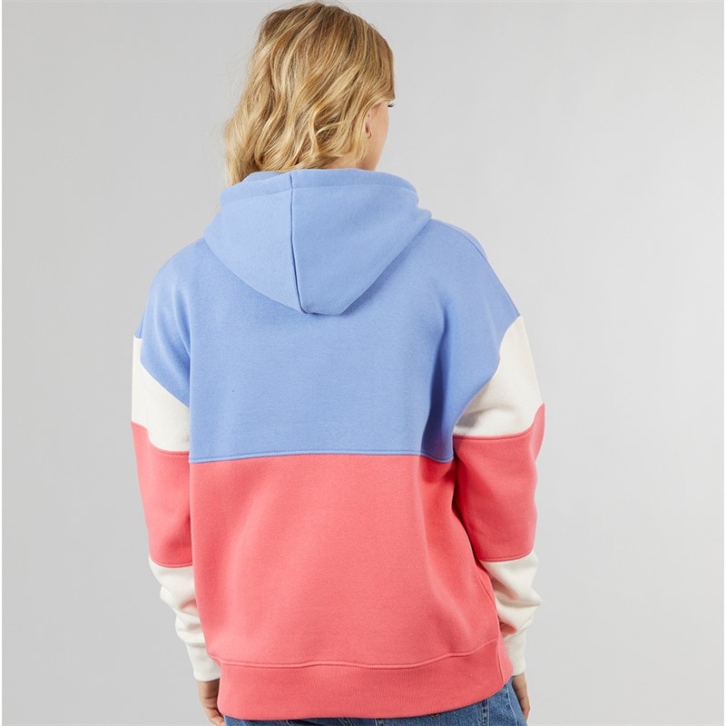 Lagooners Womens Ocean Hoodie Coral - Image 2