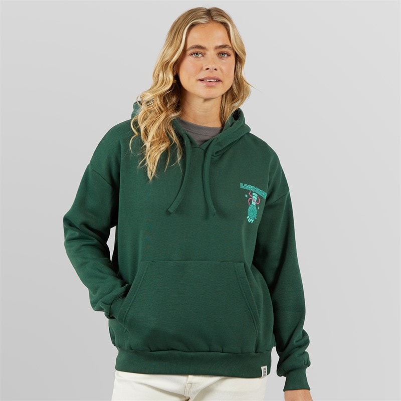 Lagooners Womens Hamilton Hoodie Khaki - Image 2
