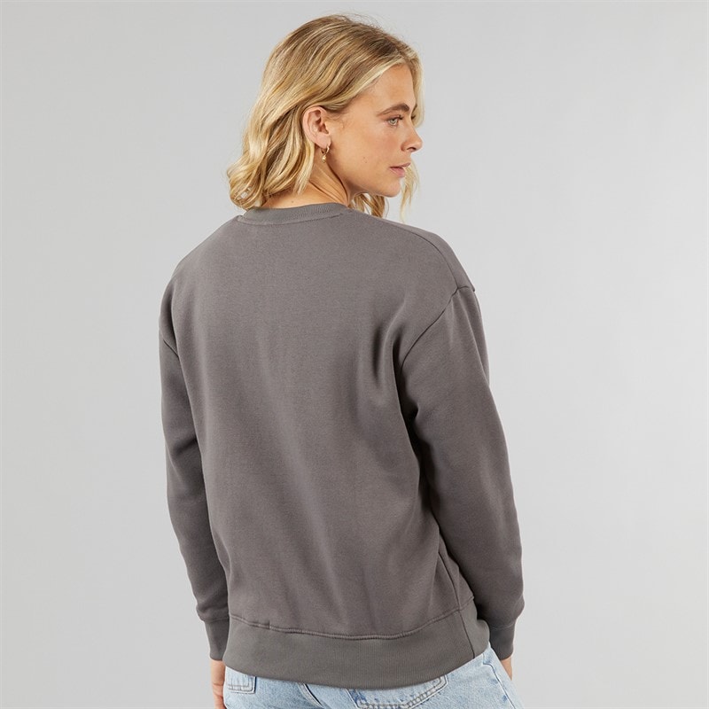Lagooners Womens Studio Sweatshirt Charcoal - Image 2
