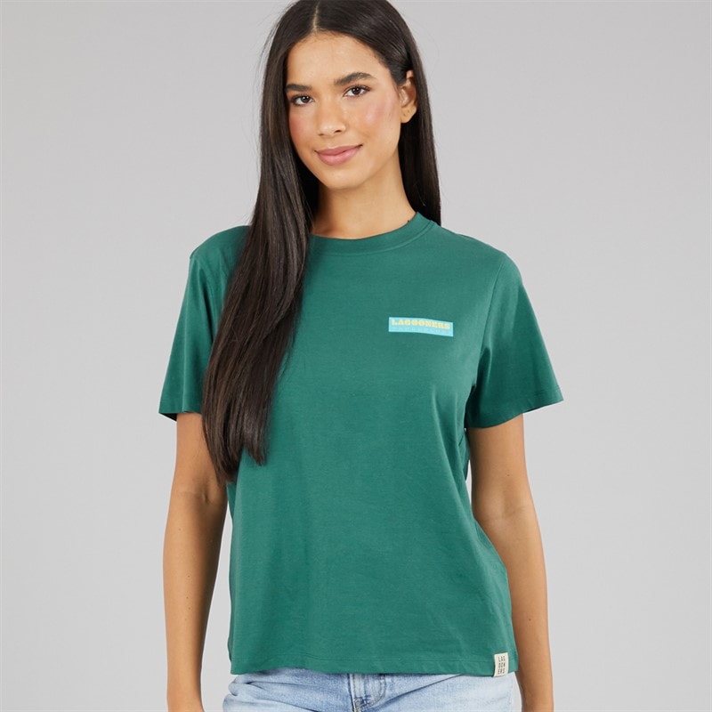 Lagooners Womens Mistmere T-Shirt Khaki - Image 2