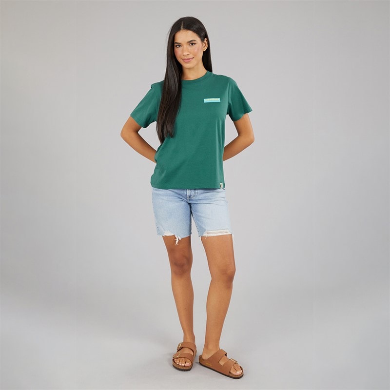 Lagooners Womens Mistmere T-Shirt Khaki - Image 4