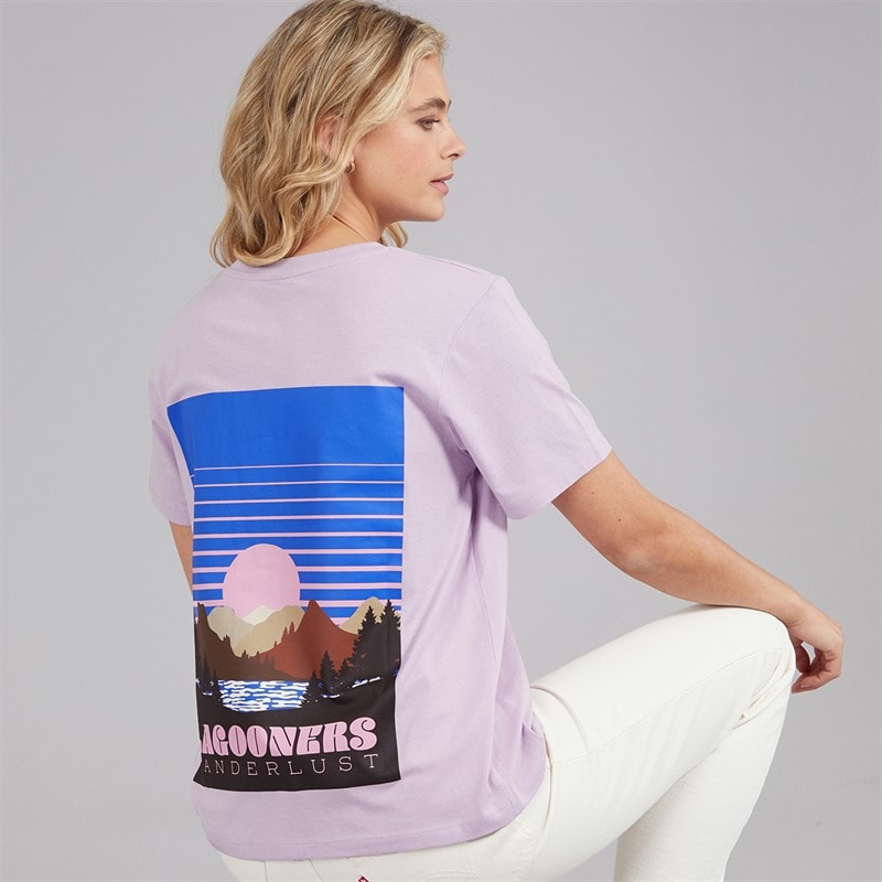 Lagooners Womens Mistmere T-Shirt Lilac - Image 1