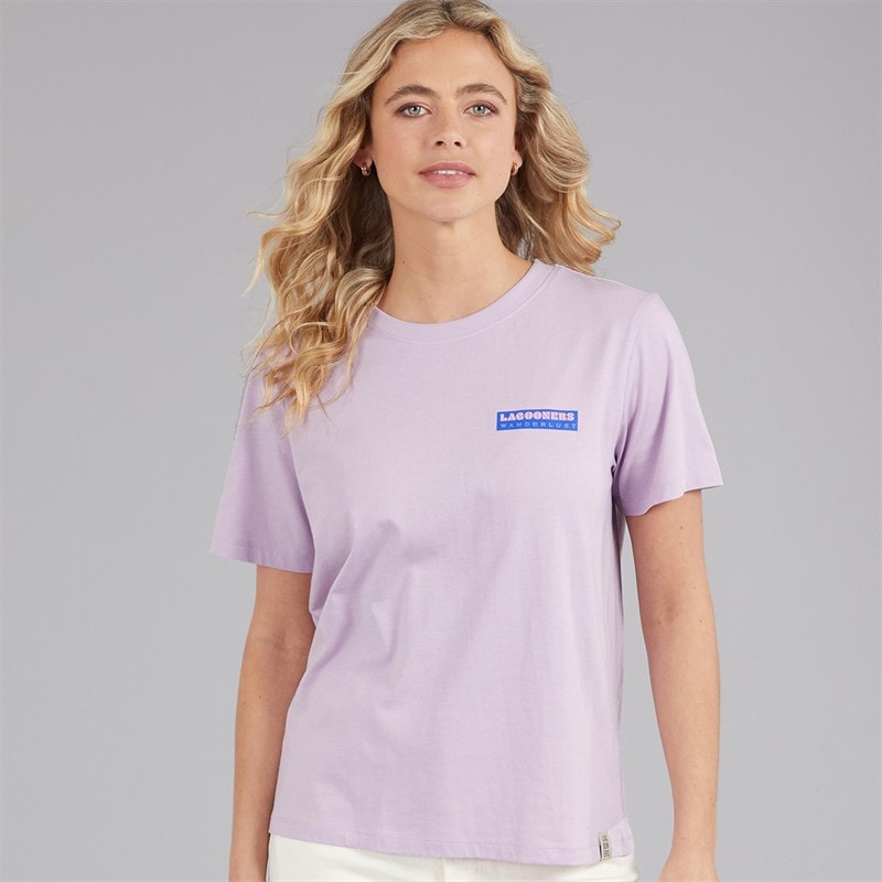 Lagooners Womens Mistmere T-Shirt Lilac - Image 2