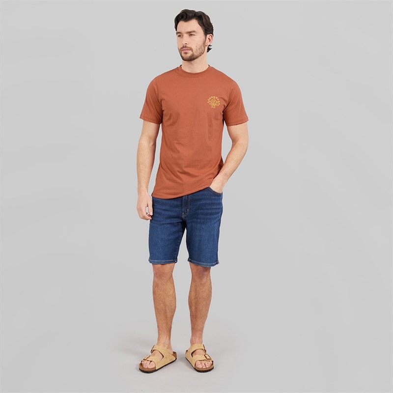 Lagooners Mens Tommy T-Shirt Clay - Image 4