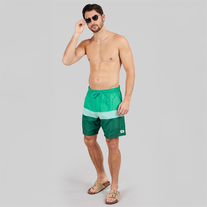 Lagooners Mens Zac Board Shorts Stripe 2 - Image 4