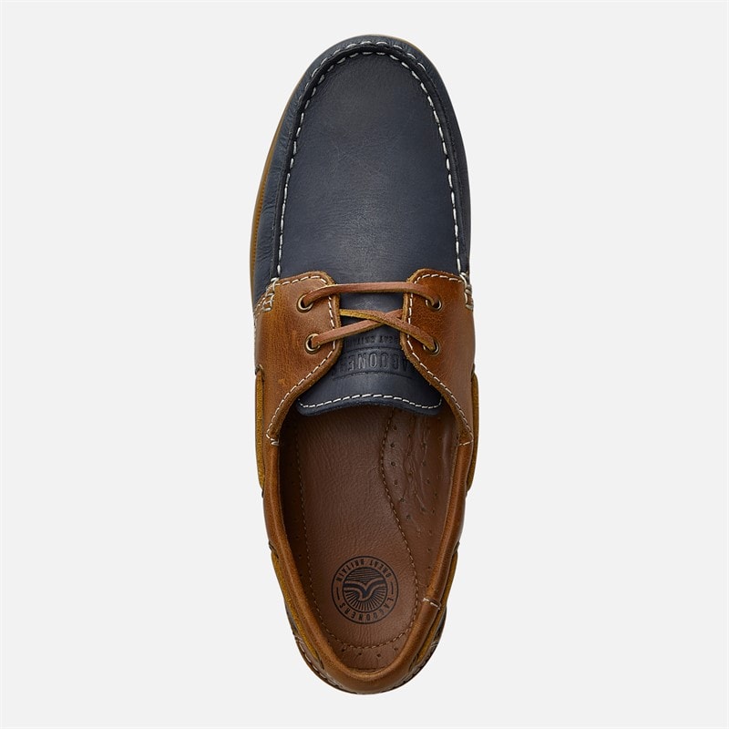 Lagooners Mens Arthur Deck Shoes Navy - Image 4