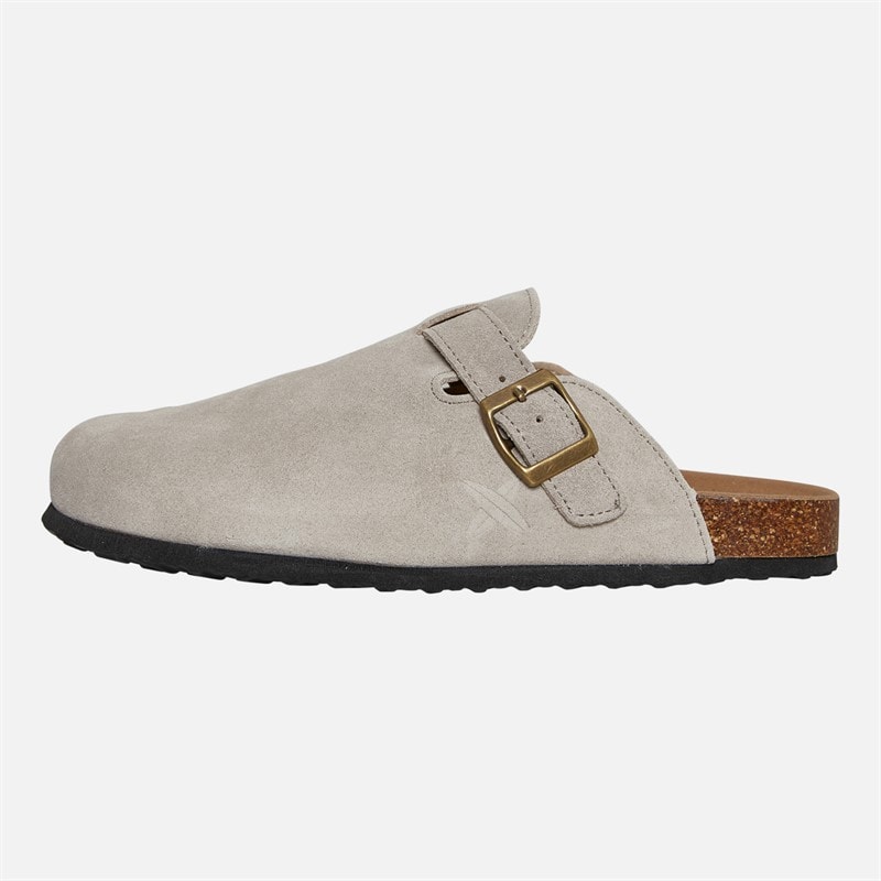 Lagooners Womens Freya Mules Beige Suede - Image 2