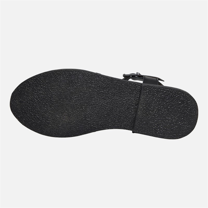 Lagooners Womens Isla Sandals Black Leather - Image 3