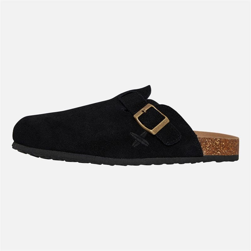 Lagooners Womens Freya Mules Black Suede - Image 2