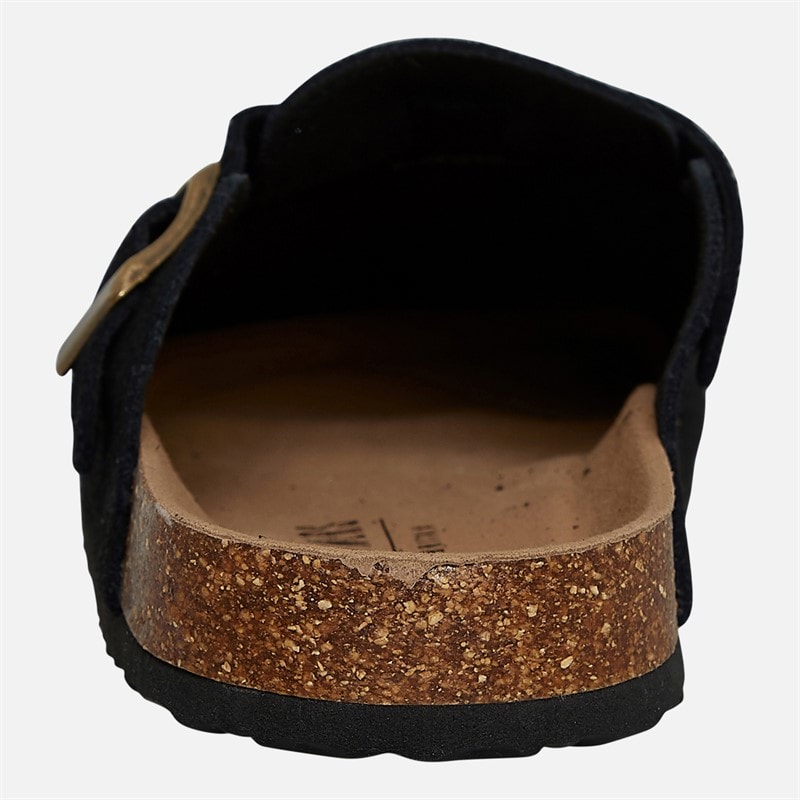 Lagooners Womens Freya Mules Black Suede - Image 4