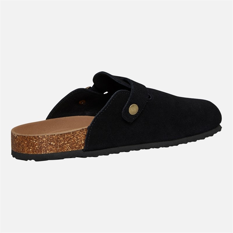 Lagooners Womens Freya Mules Black Suede - Image 5