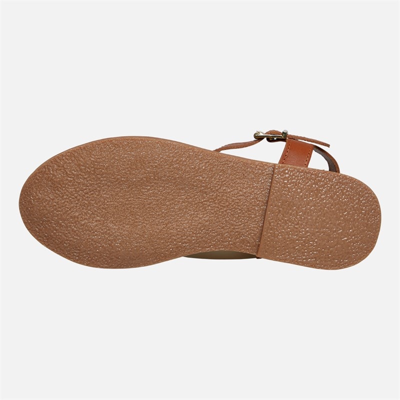 Lagooners Womens Isla Sandals Tan Leather - Image 3