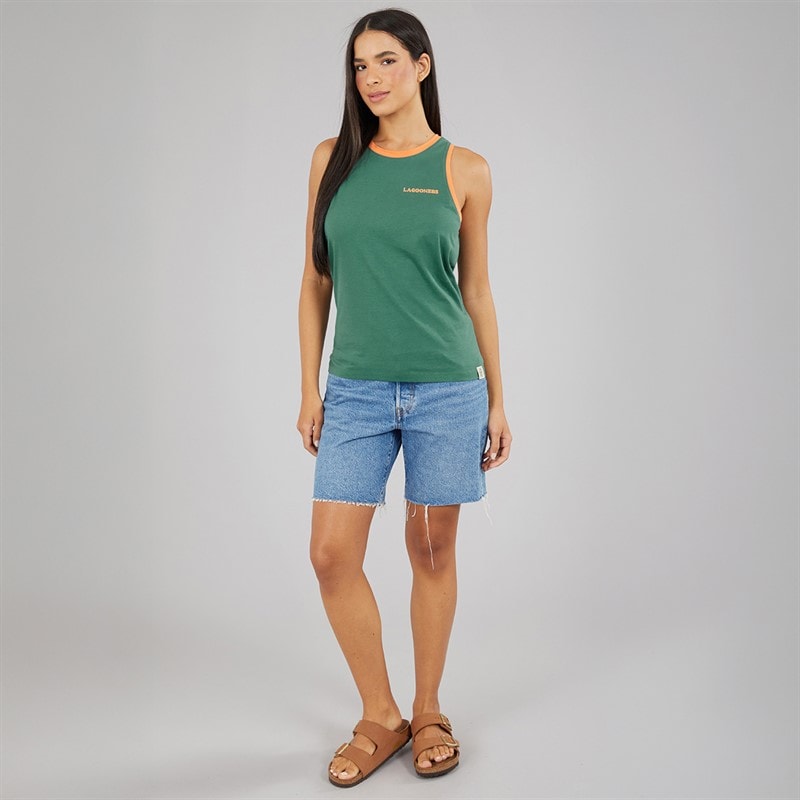 Lagooners Womens Vest Khaki - Image 4
